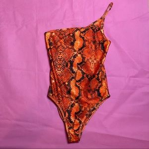 Princess Polly Snake print bodysuit